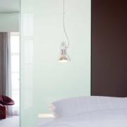 MARSET Hängeleuchte Atlas, 3.000 K, Ø 11 cm, transparent