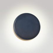 MARSET LED-Wandlampe Caramel, blau, Ø 28 cm, TRIAC, Glas