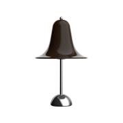 Verpan Tischleuchte Pantop, braun, Höhe 23 cm, Metall, E14