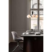 Nuura Pendelleuchte Apiales 6, Ø 50 cm, schwarz/opal