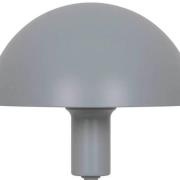 Tischleuchte Ellen mini, grau, Höhe 25 cm, Metall