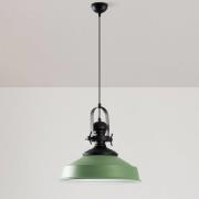 Hängeleuchte Craft, grün, Metall, Ø 41 cm, E27