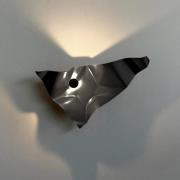 Knikerboker LED-Wandlampe Zona d'ombra, grau, 79 cm