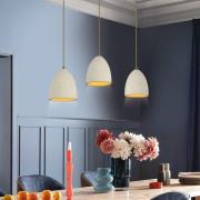 SCHÖNER WOHNEN Hängelampe Traventa, 3-flammig, beige, E27