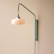 HÜBSCH Wandleuchte Current, hellblau, Ausladung 71 cm