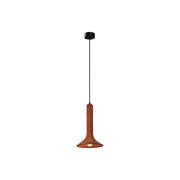 Pendellampe Funnel, Beton, rot