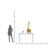 KARE Bodenleuchte Monkey Dance, goldfarben, 120 cm, E27