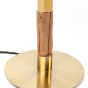 KARE Tischleuchte Twig, grün/gold, 74 cm hoch, E27