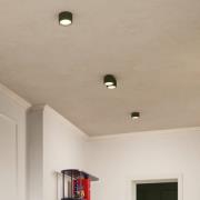 Deckenleuchte RIBLA, olivgrün, Ø 10 cm, Metall, GX53