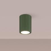 Deckenleuchte ALORA, olivgrün, Ø 7 cm, Metall, GU10