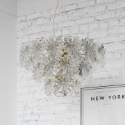 By Rydens Pendelleuchte Lorraine, Ø 52 cm, klar