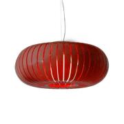 Kartell Hängeleuchte Teresa, dunkelrot, Ø 50 cm, E27-LED