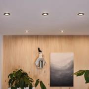 Paulmann Einbaulampe Nova Plus schwarz Ø 9cm GU5.3/GU10 IP65