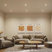 Paulmann LED-Einbaulampe Cole Coin schwarz Ø9cm IP44 dim 3er