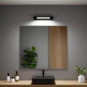 Paulmann LED-Wandleuchte Lucille, schwarz, 40 cm IP44 dim