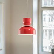 Hängeleuchte Uto, rot, Ø 30 cm, Metall