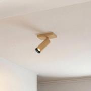 Arcchio Deckenstrahler Brinja Slim, braun, 1-flg., GU10 MR11