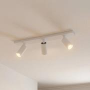 Arcchio Deckenstrahler Brinja Slim, weiß, 3-flg., GU10 MR11