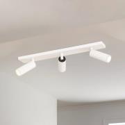 Arcchio Deckenstrahler Brinja Slim, weiß, 3-flg., GU10 MR11