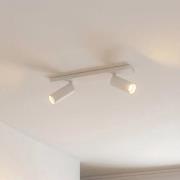 Arcchio Deckenstrahler Brinja Slim, weiß, 2-flg., GU10 MR11