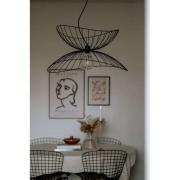 Globen Lighting Pendelleuchte RAY, schwarz, Ø 70 cm