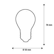SEGULA LED Elegant Line E27 3W Golfball 2.200 K Filament dim