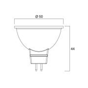 LED-Leuchtmittel SUPERIA RETRO GU5.3 MR16 4,3W 840 380lm dim