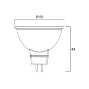 LED-Leuchtmittel SUPERIA RETRO GU5.3 MR16 5 W 830 460 lm dim