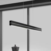 Bopp LED-Pendellampe Switch, schwarz, Länge 118 cm, Metall