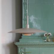 Markslöjd Hängeleuchte Piny, beige, Ø 57 cm, Metall, E27