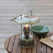 Markslöjd LED-Akkutischleuchte Fanos, messing, dimmbar, IP44