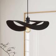 Pendellampe Mas, schwarz, Ø 50 cm, Metall