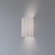 Wandleuchte Aria, weiß, Microfaser, E27