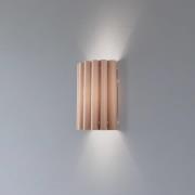 Wandleuchte Aria, cappucino, Microfaser, E27
