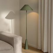 Globen Lighting Stehleuchte Cannes, grün, Metall, 140 cm