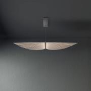 LED-Hängeleuchte SERAPH, schwarz matt, Länge 105 cm, Metall