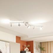 Lindby Deckenleuchte Jyla, 6-flammig, weiß matt