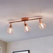 LED-Deckenleuchte Zapata, dreiflammig