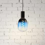 LED-Lampe E27 4W T120 2.000K Filament blau dim
