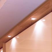 LED-Deckeneinbauleuchte Punto Lumi, weiß, 1 W, 3.000 K