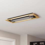 LED-Deckenlampe Tirrenara, Fernbedienung, 78x31cm