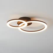 EGLO connect Parrapos-Z LED-Deckenlampe, 2-flammig