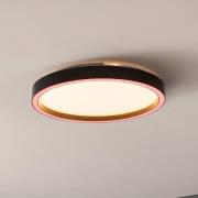 EGLO connect Montemorelos-Z, RGBW, schwarz, Ø42cm