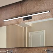 LED-Wandleuchte Pandella 1, Länge 78 cm, schwarz, Aluminium