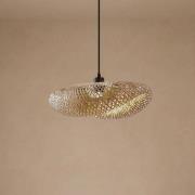 Lindby Hängeleuchte Eleane, Bambus, natur, Länge 50 cm, E27