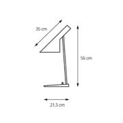 Louis Poulsen AJ - Designer-Tischleuchte, schwarz