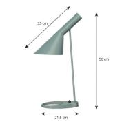 Louis Poulsen AJ - Designer-Tischleuchte, petrol