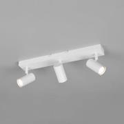 Strahler Taryn, weiß matt, Länge 45 cm, 3-flg., Mini-GU10