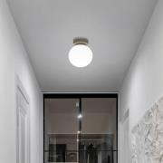 Deckenleuchte Moonlight, sandfarben, Glas/Metall, 1-flammig