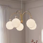 LE KLINT Kronleuchter Kaare Klint Legacy 101, weiß, 5-flg.